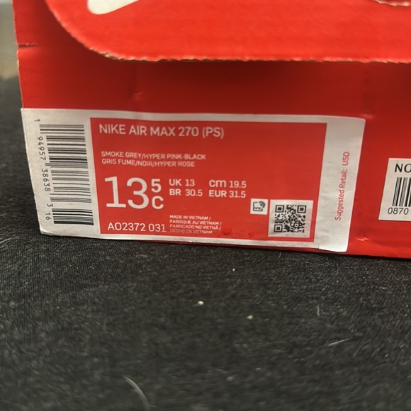 Nike Air Max 270 Girls - Picture 5 of 6